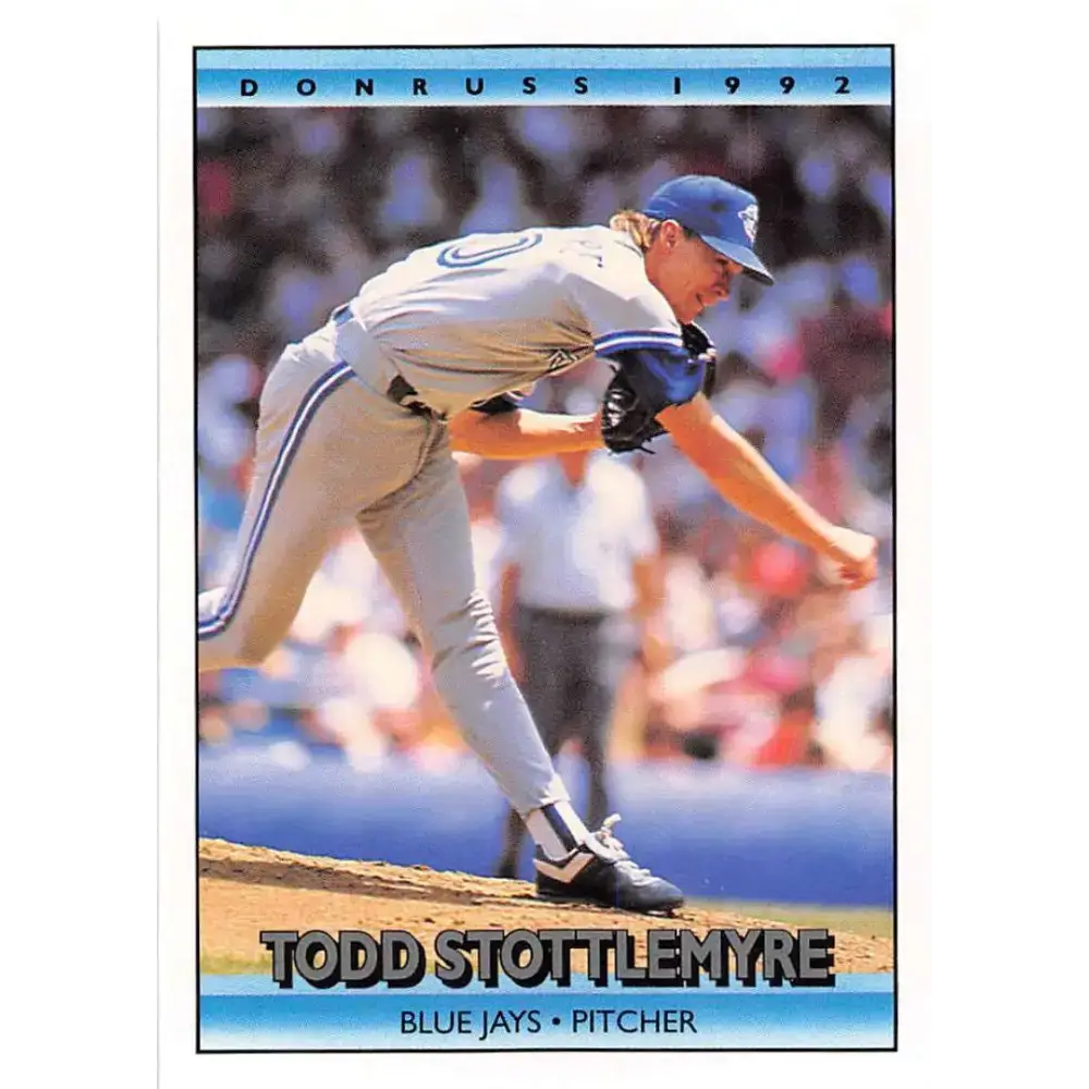 1992 Donruss #263 Todd Stottlemyre NM-MT Toronto Blue Jays Baseball Card - Baseball Card Single
