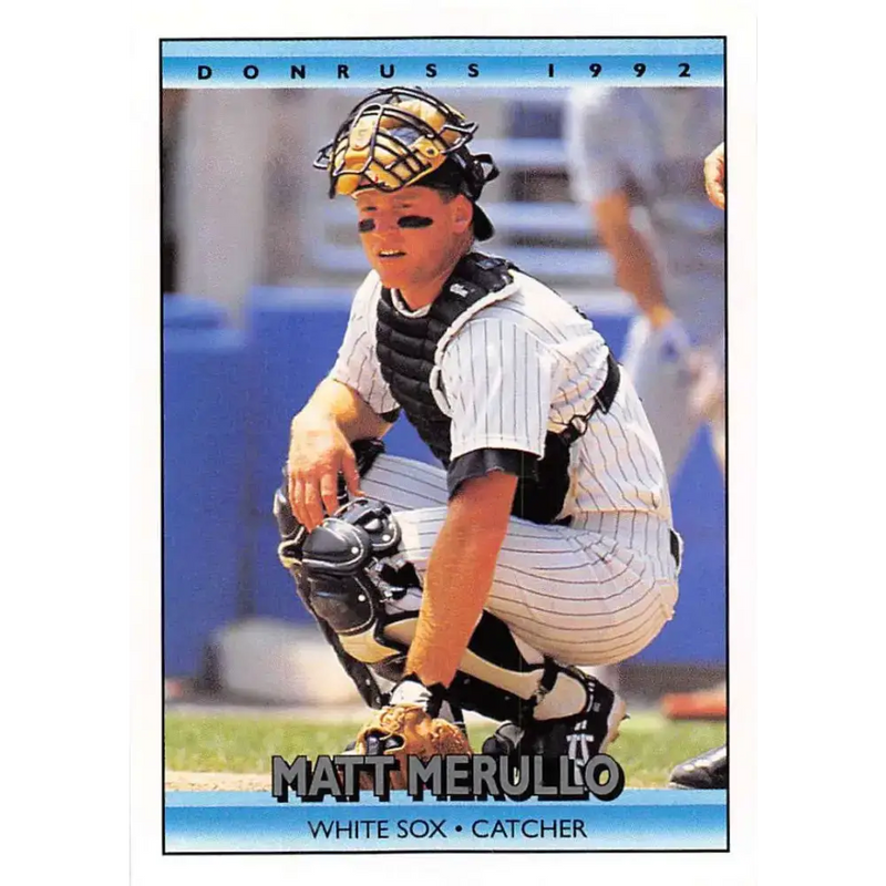 1992 Donruss #264 Matt Merullo NM-MT Chicago White Sox Baseball Card - Baseball Card Single
