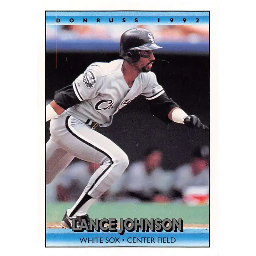 1992 Donruss #267 Lance Johnson NM-MT Chicago White Sox Baseball Card - Baseball Card Single