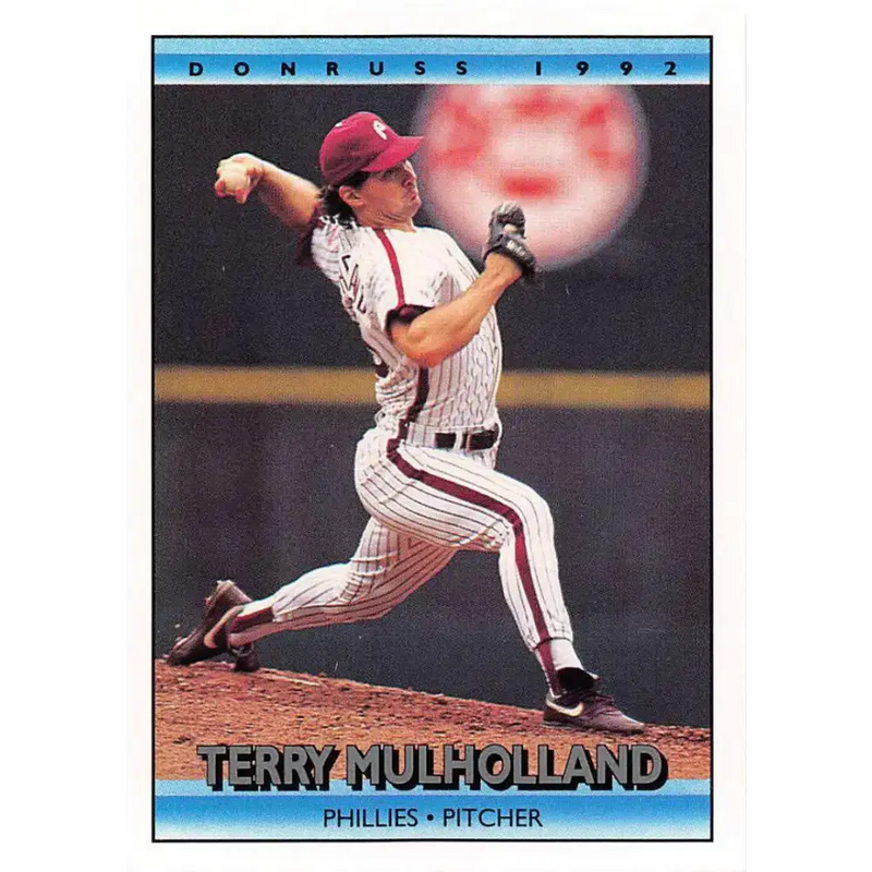 1992 Donruss #268 Terry Mulholland NM-MT Philadelphia Phillies Baseball Card - Baseball Card Single