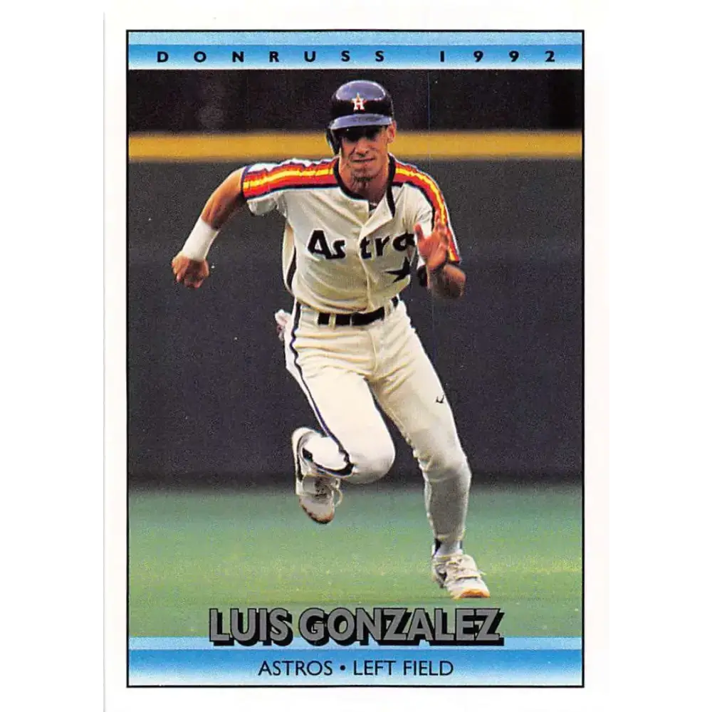 1992 Donruss #270 Luis Gonzalez NM-MT Houston Astros Baseball Card - Baseball Card Single