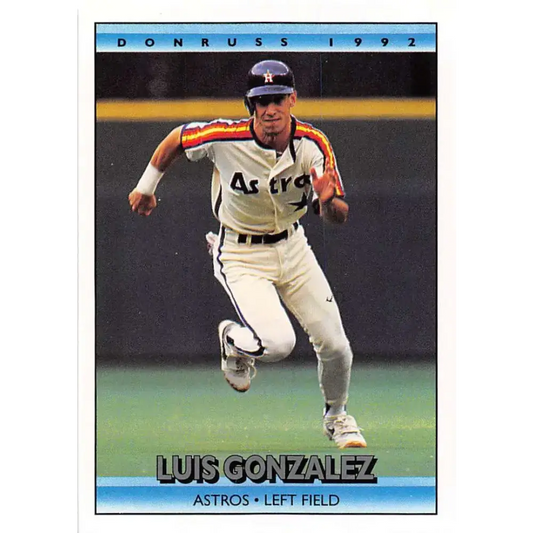1992 Donruss #270 Luis Gonzalez NM-MT Houston Astros Baseball Card - Baseball Card Single