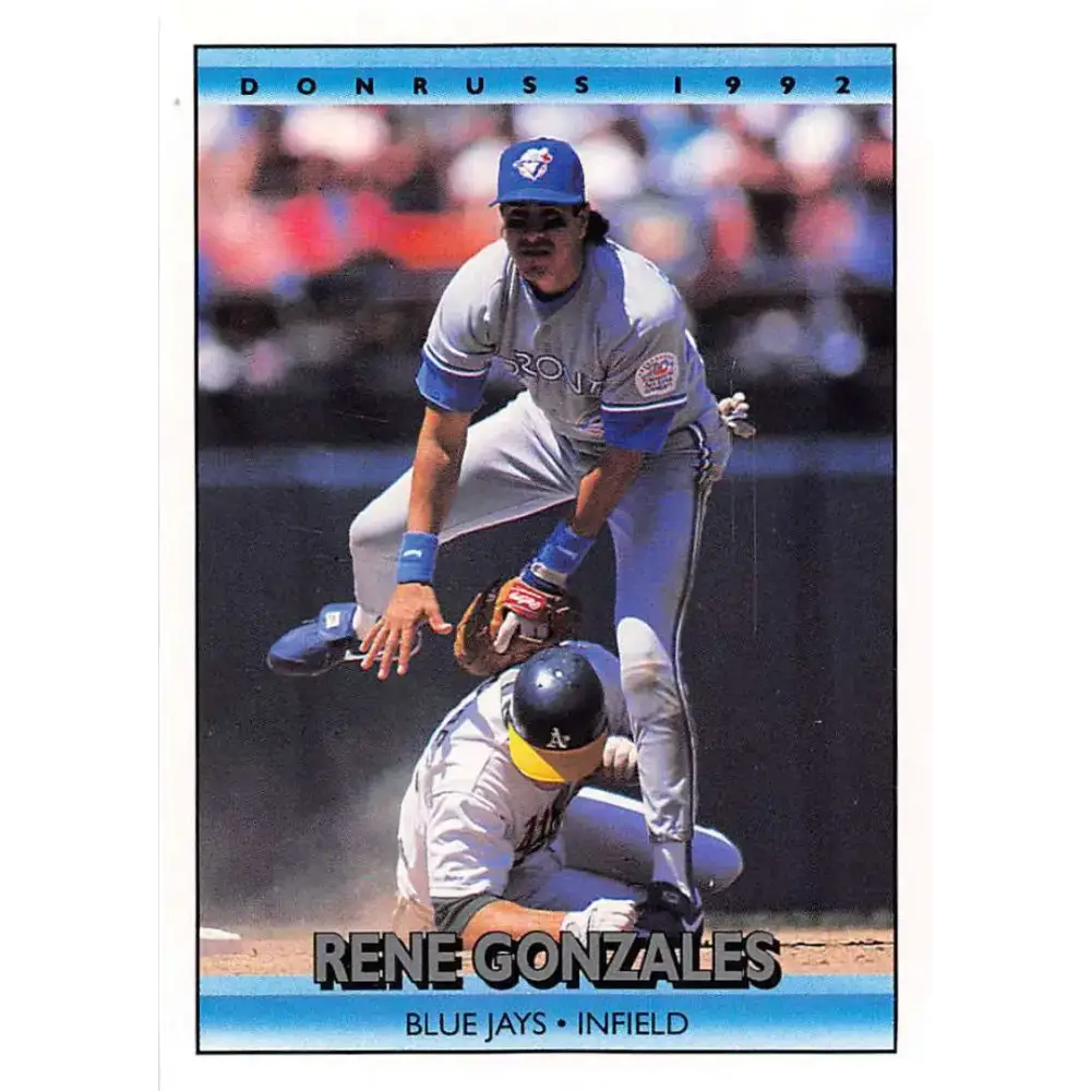 1992 Donruss #274 Rene Gonzales NM-MT Toronto Blue Jays Baseball Card - Baseball Card Single