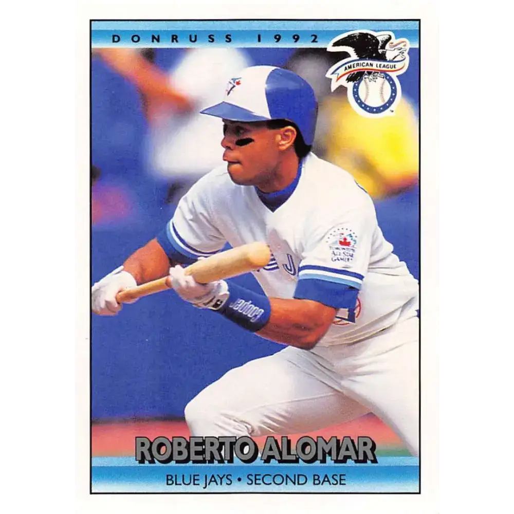 1992 Donruss #28 Roberto Alomar AS NM-MT Toronto Blue Jays Baseball Card - Baseball Card Single