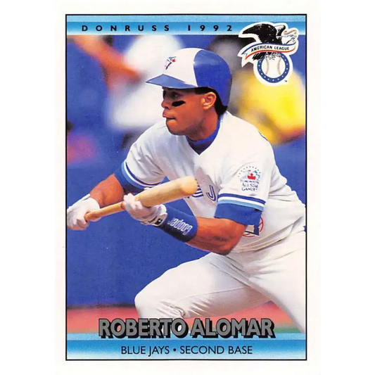 1992 Donruss #28 Roberto Alomar AS NM-MT Toronto Blue Jays Baseball Card - Baseball Card Single