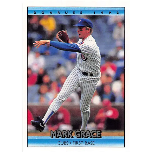 1992 Donruss #281 Mark Grace NM-MT Chicago Cubs Baseball Card - Baseball Card Single