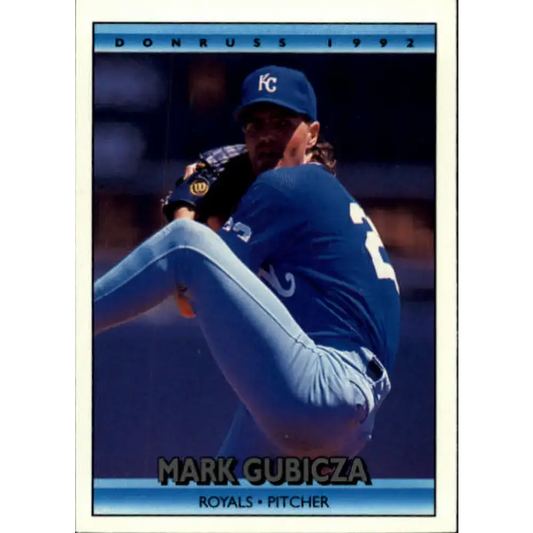 1992 Donruss #282 Mark Gubicza NM-MT Kansas City Royals Baseball Card - Baseball Card Single
