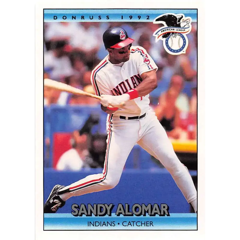 1992 Donruss #29 Sandy Alomar Jr. AS NM-MT Cleveland Indians Baseball Card - Baseball Card Single