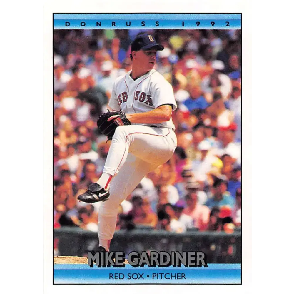 1992 Donruss #290 Mike Gardiner NM-MT Boston Red Sox Baseball Card - Baseball Card Single