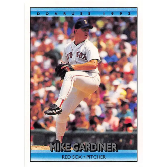 1992 Donruss #290 Mike Gardiner NM-MT Boston Red Sox Baseball Card - Baseball Card Single