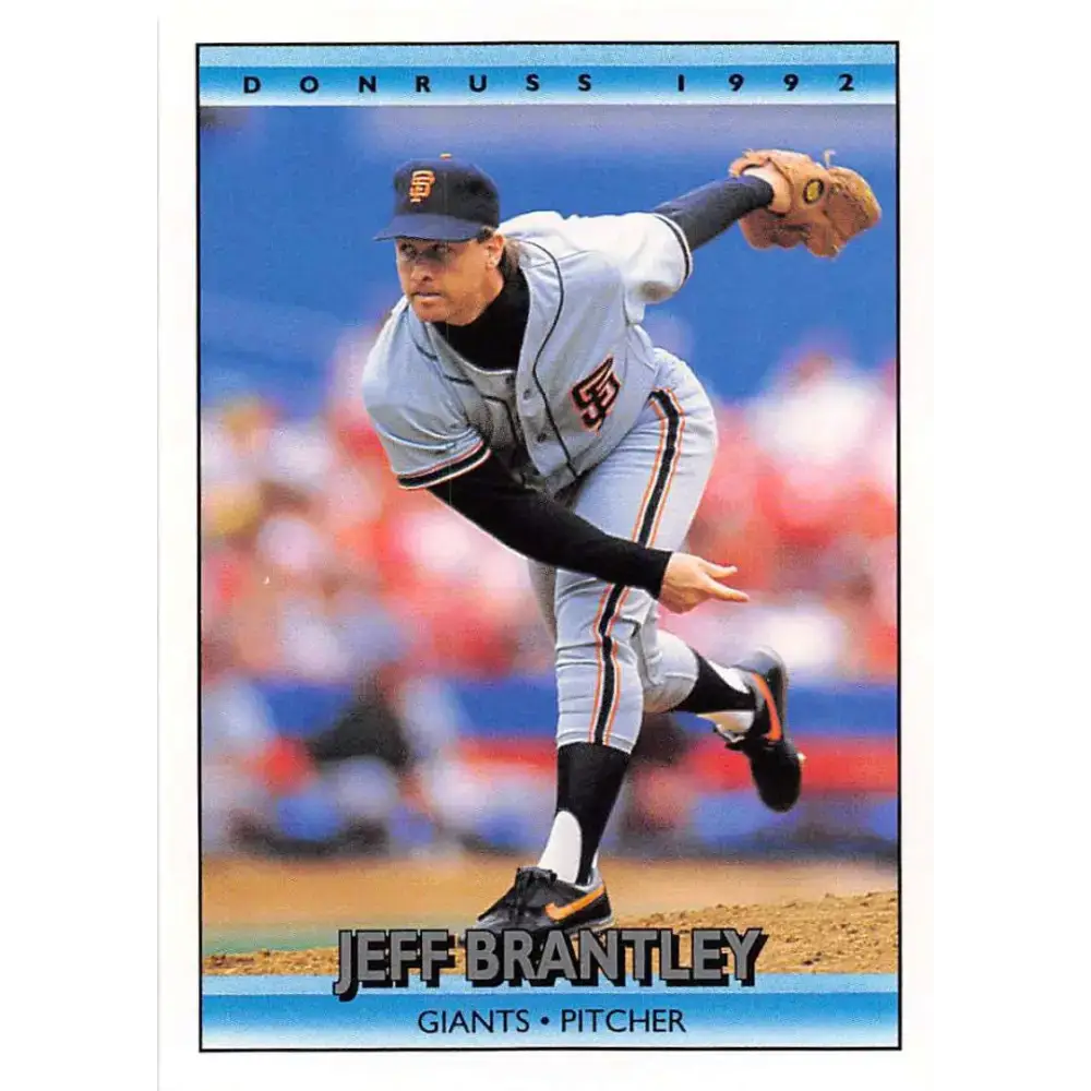 1992 Donruss #295 Jeff Brantley NM-MT San Francisco Giants Baseball Card - Baseball Card Single
