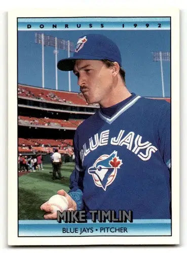 1992 Donruss #301 Mike Timlin Toronto Blue Jays Baseball Cards EX/NM ID:54847 - Baseball Card Single