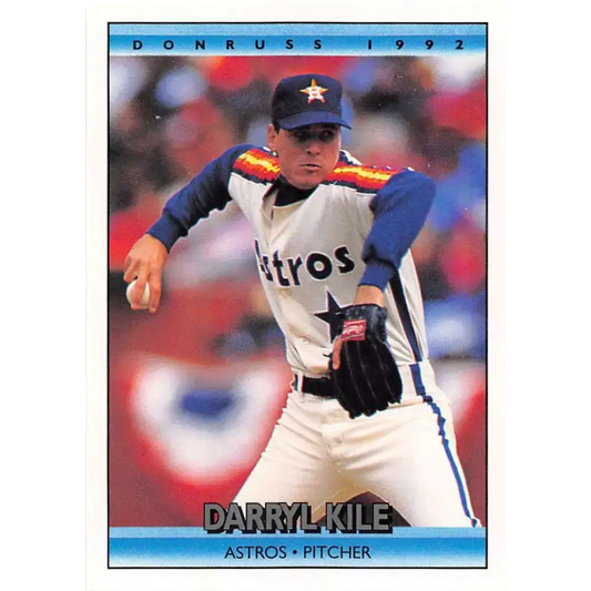 1992 Donruss #309 Darryl Kile NM-MT Houston Astros Baseball Card - Baseball Card Single