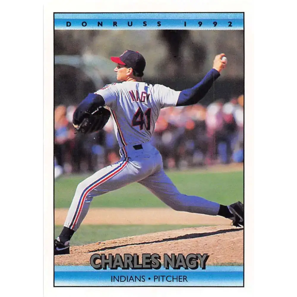 1992 Donruss #315 Charles Nagy NM-MT Cleveland Indians Baseball Card - Baseball Card Single