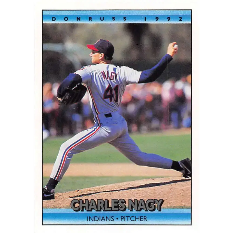1992 Donruss #315 Charles Nagy NM-MT Cleveland Indians Baseball Card - Baseball Card Single