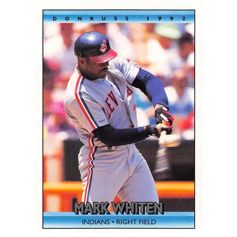 1992 Donruss #325 Mark Whiten NM-MT Cleveland Indians Baseball Card - Baseball Card Single