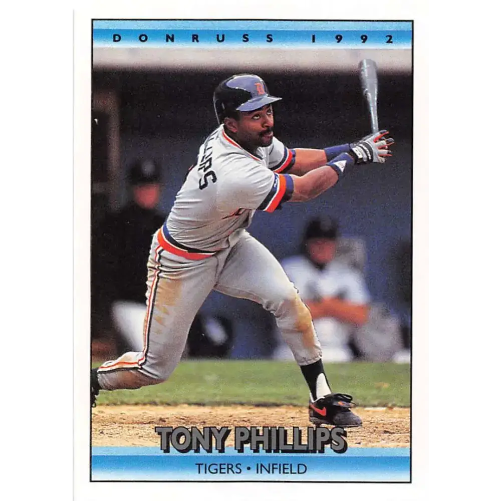1992 Donruss #328 Tony Phillips NM-MT Detroit Tigers Baseball Card - Baseball Card Single
