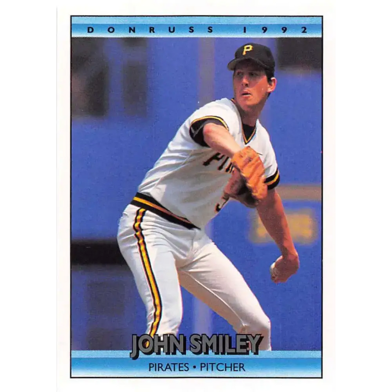 1992 Donruss #331 John Smiley NM-MT Pittsburgh Pirates Baseball Card - Baseball Card Single