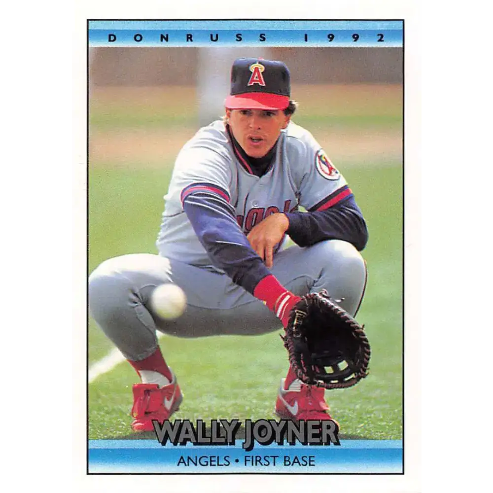 1992 Donruss #333 Wally Joyner NM-MT California Angels Baseball Card - Baseball Card Single