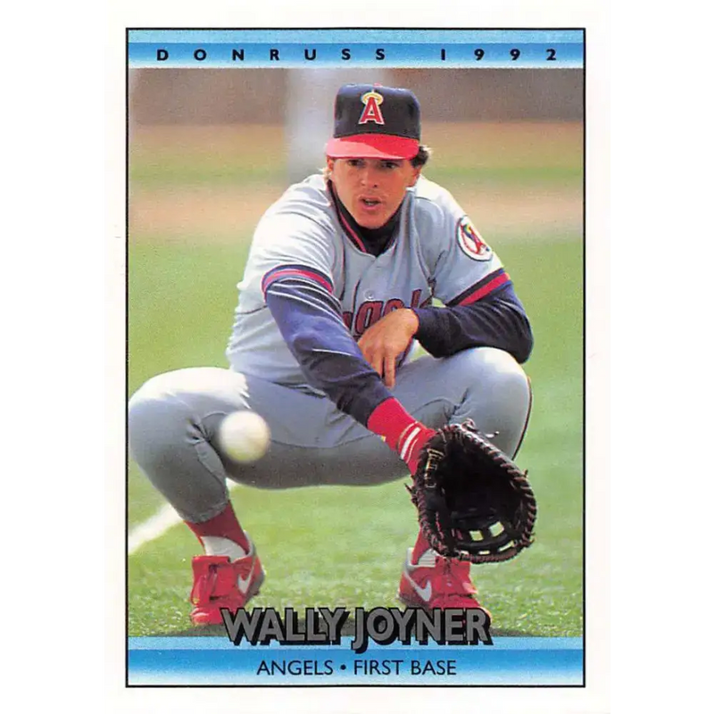 1992 Donruss #333 Wally Joyner NM-MT California Angels Baseball Card - Baseball Card Single