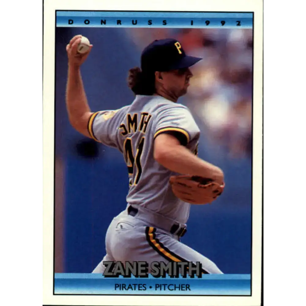 1992 Donruss #360 Zane Smith NM-MT Pittsburgh Pirates Baseball Card - Baseball Card Single