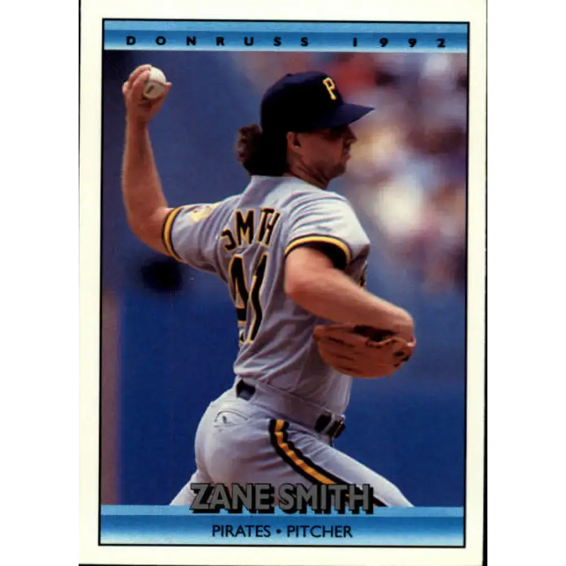 1992 Donruss #360 Zane Smith NM-MT Pittsburgh Pirates Baseball Card - Baseball Card Single