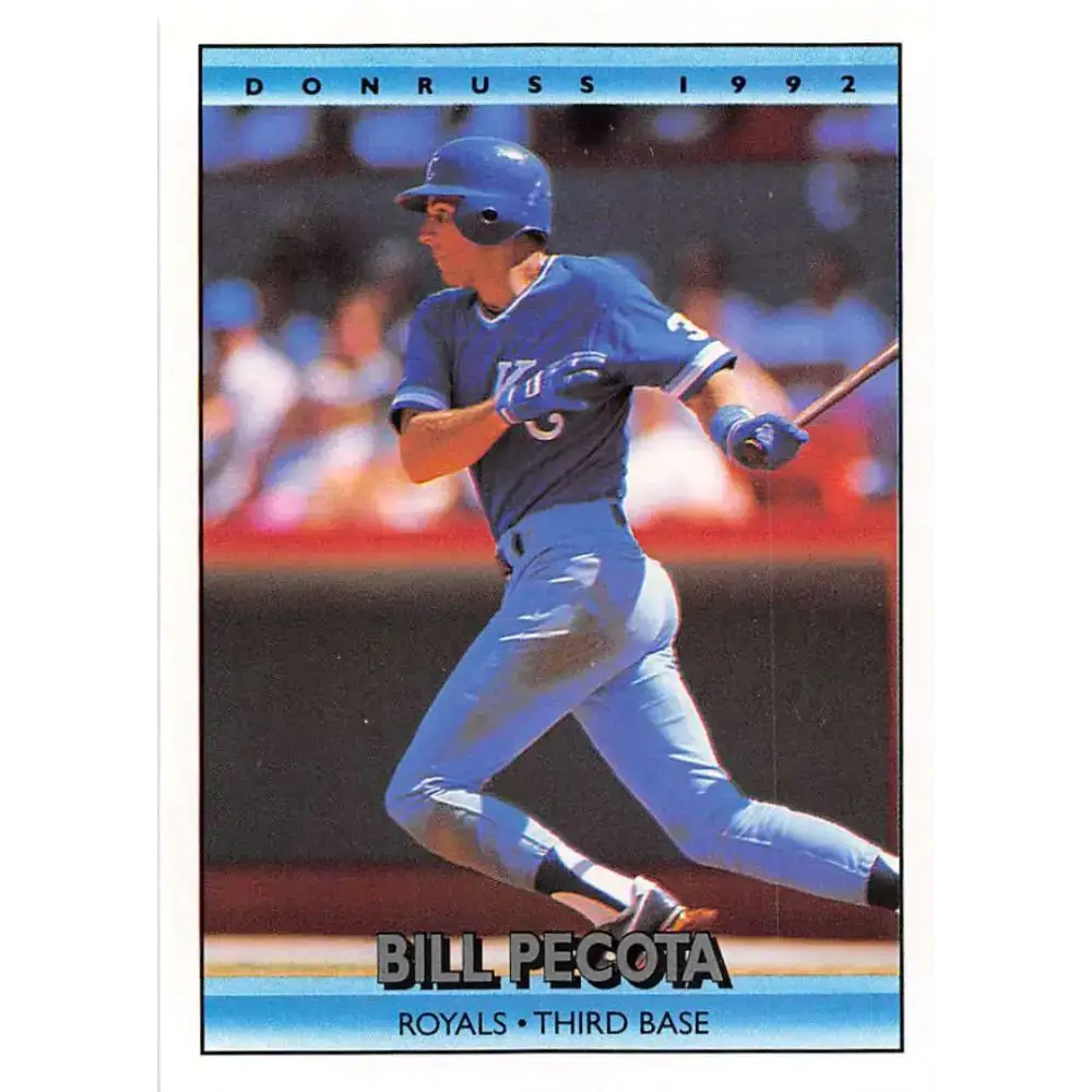 1992 Donruss #361 Bill Pecota NM-MT Kansas City Royals Baseball Card - Baseball Card Single
