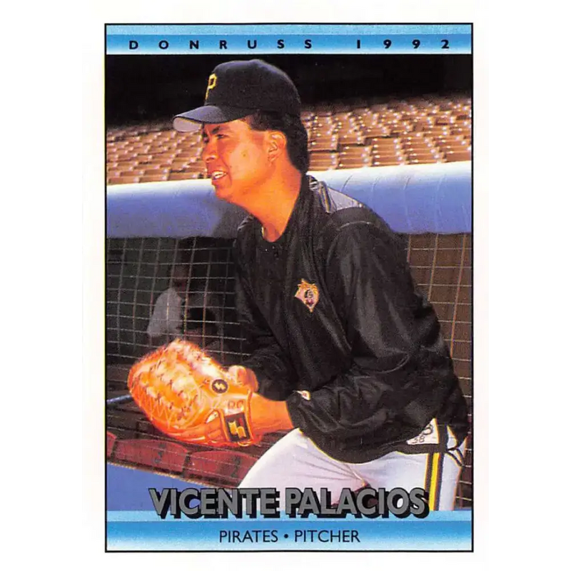 1992 Donruss #365 Vicente Palacios NM-MT Pittsburgh Pirates Baseball Card - Baseball Card Single