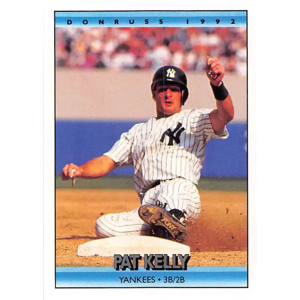 1992 Donruss #370 Pat Kelly NM-MT New York Yankees Baseball Card - Baseball Card Single