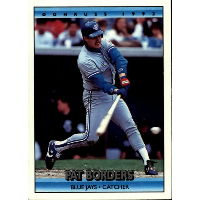 1992 Donruss #379 Pat Borders NM-MT Toronto Blue Jays Baseball Card - Baseball Card Single