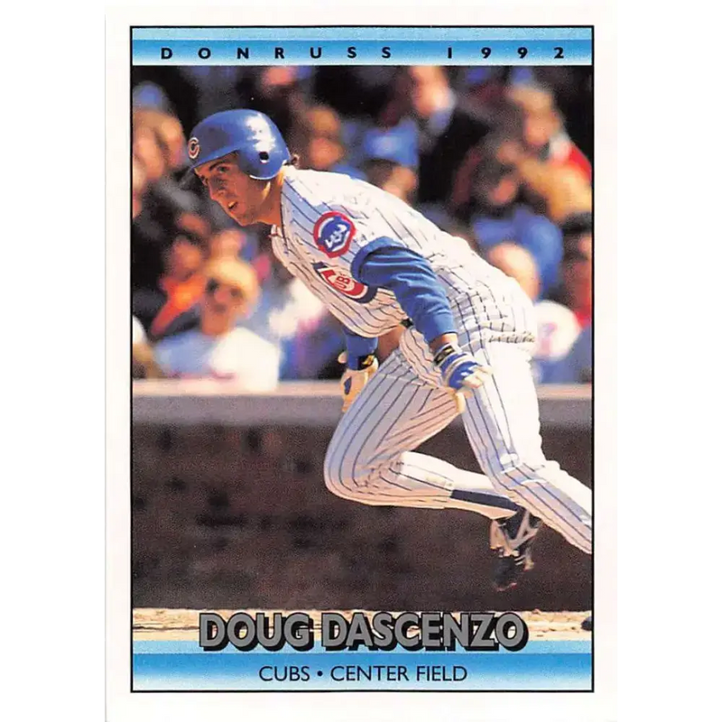 1992 Donruss #38 Doug Dascenzo NM-MT Chicago Cubs Baseball Card - Baseball Card Single