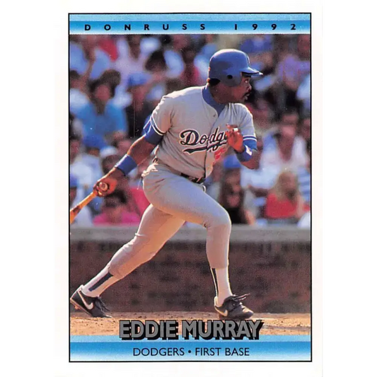 1992 Donruss #392 Eddie Murray NM-MT Los Angeles Dodgers Baseball Card - Baseball Card Single