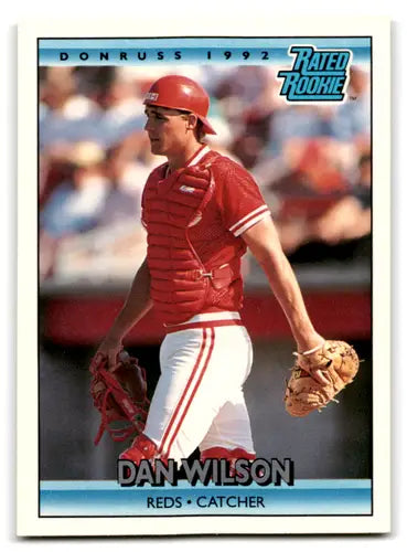 1992 Donruss #399 Dan Wilson NM Near Mint Reds RR ID:67128 - Baseball Card Single
