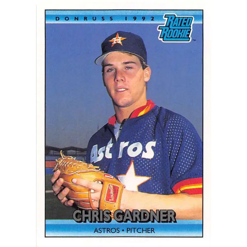1992 Donruss #413 Chris Gardner RR NM-MT RC Rookie Houston Astros Baseball Card - Baseball Card Single