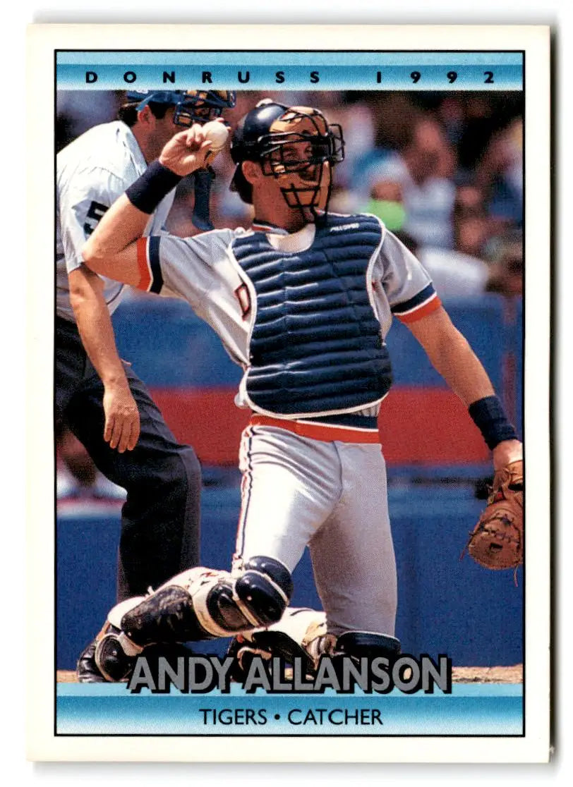 1992 Donruss #42 Andy Allanson - Baseball Card Single