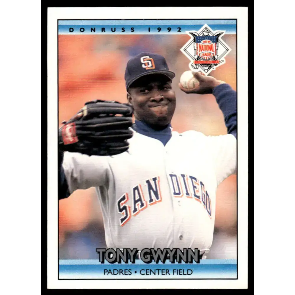 1992 Donruss #425 Tony Gwynn NM/MT San Diego Padres Baseball Card - Baseball Card Single