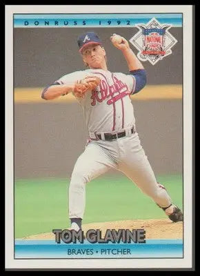 1992 Donruss #426b Tom Glavine
