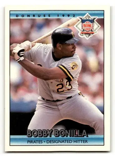1992 Donruss #427 Bobby Bonilla Pittsburgh Pirates Baseball Cards NM ID:64463 - Baseball Card Single