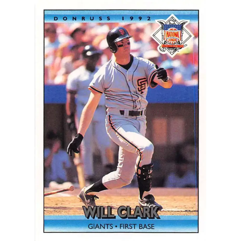 1992 Donruss #428 Will Clark AS NM-MT San Francisco Giants Baseball Card - Baseball Card Single