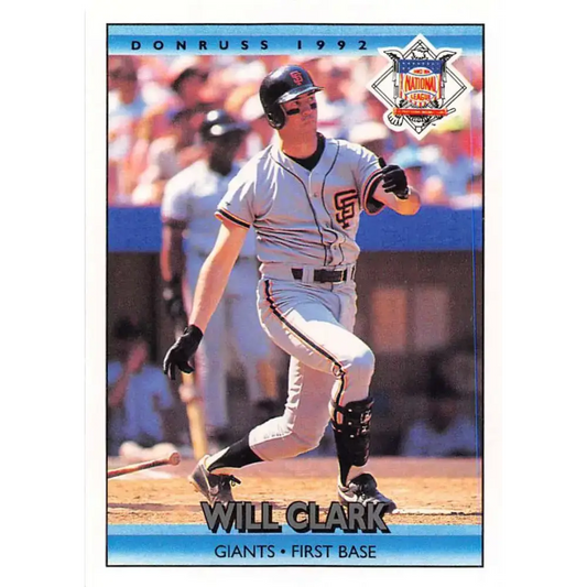 1992 Donruss #428 Will Clark AS NM-MT San Francisco Giants Baseball Card - Baseball Card Single