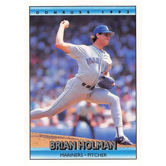 1992 Donruss #43 Brian Holman NM-MT Seattle Mariners Baseball Card - Baseball Card Single