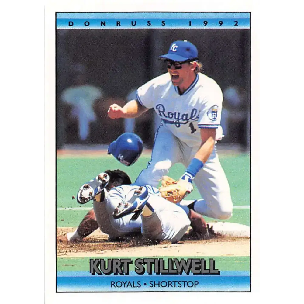 1992 Donruss #440 Kurt Stillwell NM-MT Kansas City Royals Baseball Card - Baseball Card Single