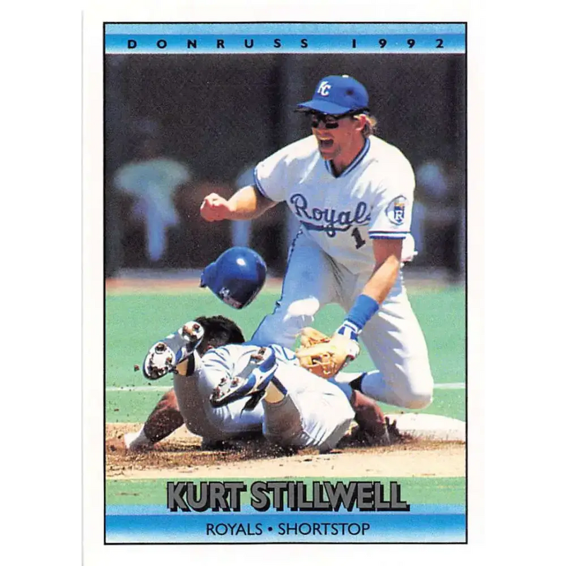 1992 Donruss #440 Kurt Stillwell NM-MT Kansas City Royals Baseball Card - Baseball Card Single