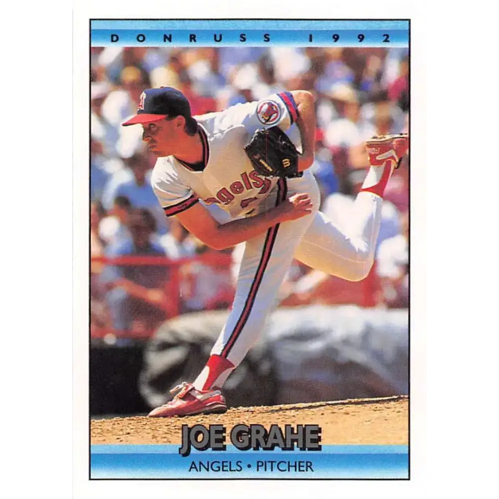 1992 Donruss #445 Joe Grahe NM-MT California Angels Baseball Card - Baseball Card Single