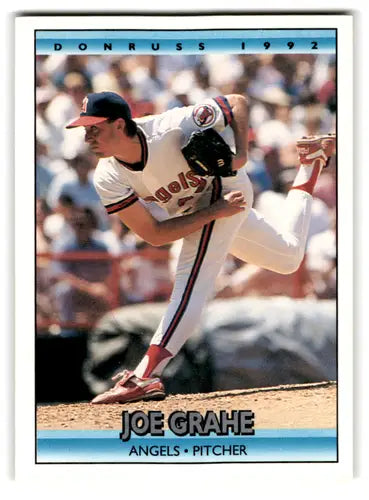1992 Donruss #445 Joe Grahe NM Near Mint Angels ID:67165 - Baseball Card Single
