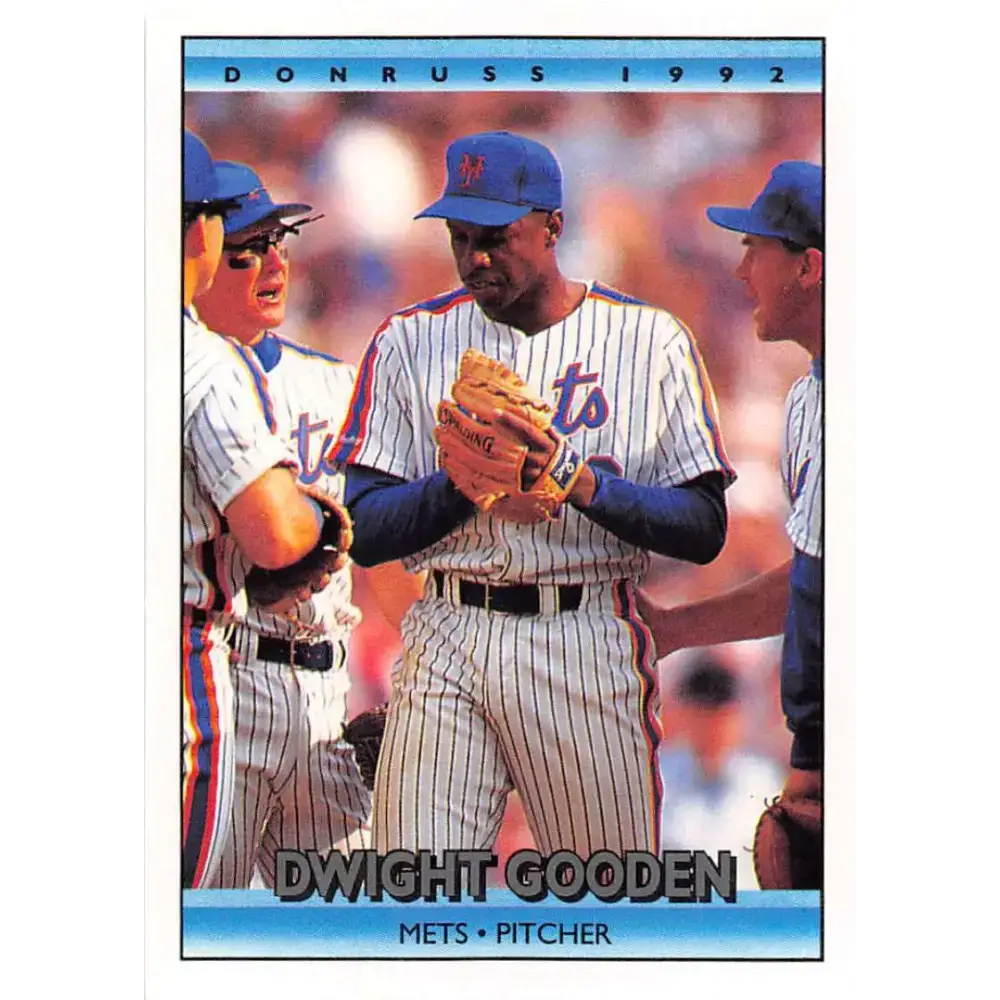 1992 Donruss #446 Dwight Gooden NM-MT New York Mets Baseball Card - Baseball Card Single