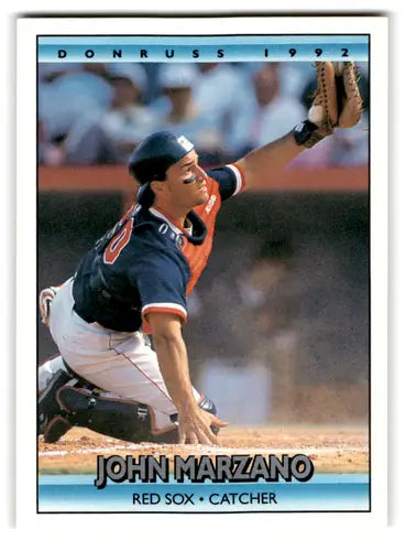 1992 Donruss #448 John Marzano NM Near Mint Red Sox ID:67113 - Baseball Card Single