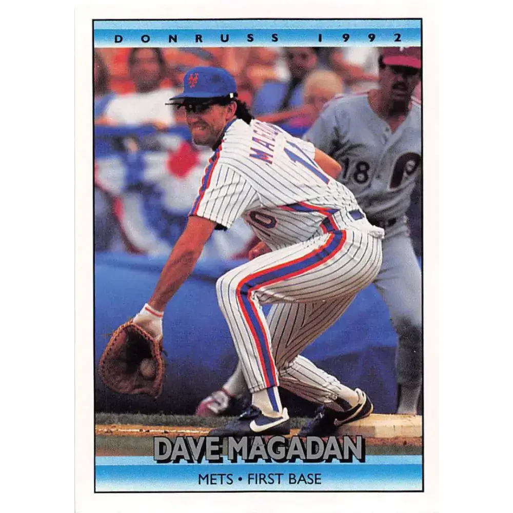 1992 Donruss #45 Dave Magadan NM-MT New York Mets Baseball Card - Baseball Card Single