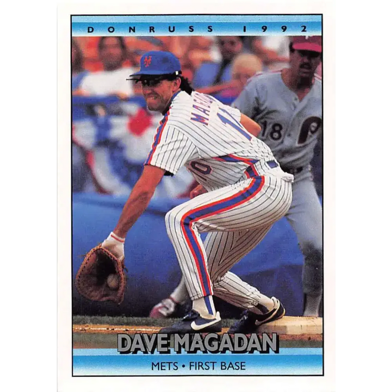 1992 Donruss #45 Dave Magadan NM-MT New York Mets Baseball Card - Baseball Card Single