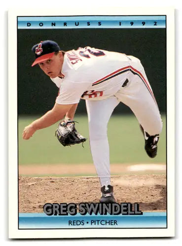 1992 Donruss #483 Greg Swindell NM Near Mint Reds UER ID:67099 - Baseball Card Single